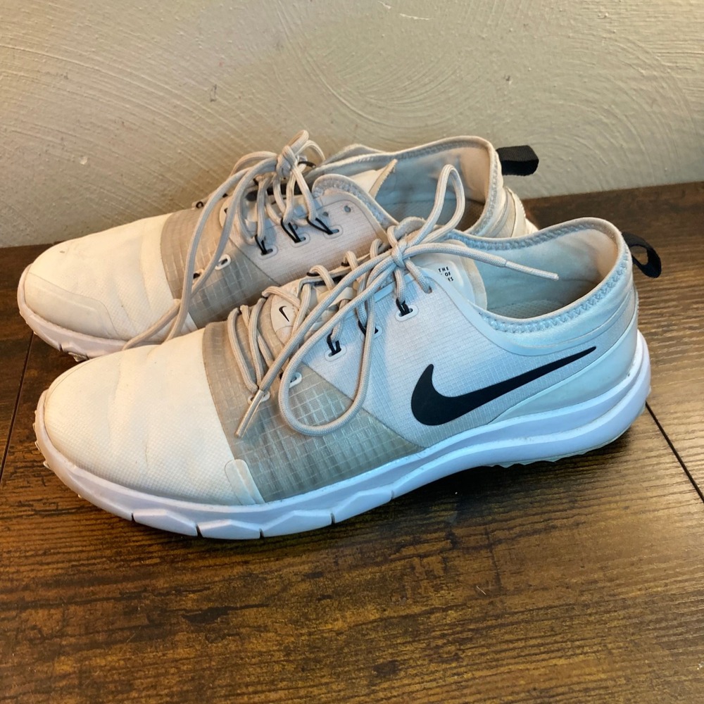 Nike Free TR 8 Womens Size 7.5 Training Shoes White Vast Grey AH6973-100 Workout